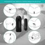 Male Masturbator Cup,MEROURII Penis Bullet Vibrator Vagina Stimulator Vibration Massager Glans Stimulator Glans Training Tool for Men Male Masturbator Cup,MEROURII Penis Bullet Vibrator Vagina Stimulator Vibration Massager Glans Stimulator Glans Training Tool for Men