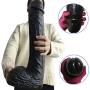 Super Huge Realistic Dildo, 16.15 Inch Long 3.15 Inch Thick Big Dick Cock Sex Toys for Women Masturbation, Couple Flirt (Black)