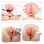 Lifelike Male Masturbator Pussy Ass Sex Doll - Adorime 3D Realistic Silicone Vagina Anal Adult Sex Toys for Men Masturbation and Natural Suction