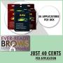 MINA ibrow Henna Black Regular Pack for Hair Coloring (For upto 30 Applications)