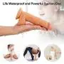 Realistic Dildo Vibrators, Proxoxo Lifelike Waterproof Penis, Silicone 20 Frequency G spot Vibrator with Suction Cup for Women Hands-Free, Wireless Remote Control Adult Sex Toy for Vaginal Anal Play