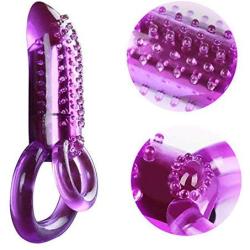 Waterproof Vibrating Ring for Men with Wireless Bullet Stimulate