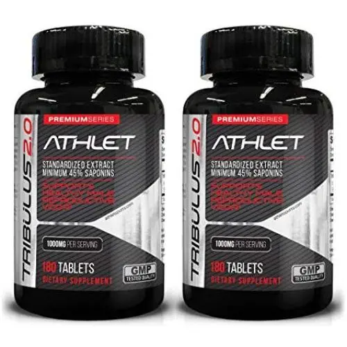 Tribulus 1000 mg 180 Tabs 2 Pack - Natural Powerful Male Performance | Supports Muscle Growth | Stamina | Vitality | Promotes Energy | Endurance Tribulus 1000 mg 180 Tabs 2 Pack - Natural Powerful Male Performance | Supports Muscle Growth | Stamina | Vitality | Promotes Energy | Endurance