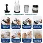 OPcFKV Male Masturbation with Strong Suction Hands-Free Base, 5 Rotating Frequencies + 10-Band Frequency Conversion Automatic Penis Training Masturbation Sex Toys