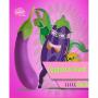Handheld Eggplant Vib Massager, Rechargeable Waterproof Strong Vegetable Massage Magic Wand Mini Compact Massager Purple by ALBK