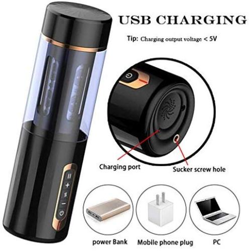 lakeisha001 Automatic Electric Ṁale Ṁästûr&batôr Vibrating Piston Telescopic Rotate Male Hands Free Cup Male Sucking Toy Delay Device Sexy Underwear for Men T-Shirt