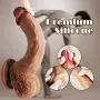 8.3 Realistic Dildo Dual-Layer Liquid Silicone Dildo with Strong Suction Cup,Oixgirl Lifelike Penis Sex Toy Flexible G Spot Dildo with Curved Shaft and Balls 8.3 Realistic Dildo Dual-Layer Liquid Silicone Dildo with Strong Suction Cup,Oixgirl Lifelike Penis Sex Toy Flexible G Spot Dildo with Curved Shaft and Balls