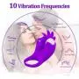 Pleasure Massager with Multiple Vibrat-ion Modes Relax Massage Wireless Quiet Còckring Relax Toy Powerful Strong Vibration Delay Ring