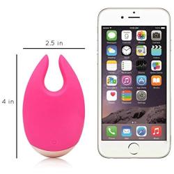 Pixie - Clitoris Vibrator - Magical Sex Toy with 10 Powerful Settings for Women and Couples, Waterproof Body Safe Silicone, Rechargeable, Quiet, by Sweet Vibrations (Pink)