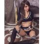 Racyme Love Sex Doll Life Size 5.18ft/62.2inch Realistic Dolls B-Cup for Adults Male Masturbation Sexy Angel - Wheat Skin