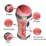 Personal High Quality Ultra-Soft Full Automatic Põ`ckët-Pü`ssýs Oral Cup Self Pleasure Toy Hands-Free Massage Tool