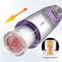 AIIALLI Hands Free Simulating Sucking Tongue Machine Saucy Heating Mens Glad Toys Full Automatic Põ`ckët-Pü`ssýs Oral Cup