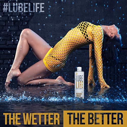 #Lube Life Lube Life Water Based Personal Lubricant, 12 Ounce Lube for Men, Women and Couples, 12 Fluid Ounce