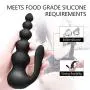 Risunpet Anal Vibrator Prostate Massager for Men,10 Speeds Silicone Rechargeable and Waterproof G-Spots Pull Beads Vaginal Sex Toy Butt Plug for Women, Prostate Spot Stimulator Adult Sex Toy Risunpet Anal Vibrator Prostate Massager for Men,10 Speeds Silicone Rechargeable and Waterproof G-Spots Pull Beads Vaginal Sex Toy Butt Plug for Women, Prostate Spot Stimulator Adult Sex Toy