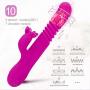 Clǐtoris G%spót Sucking Nǐpple Vǐbrátors Body Stimulator Vibrate Adult Toys for Woman, Multi Frequency Licking Mode, Waterproof Mute USB Charging 2 x Dual Motor psbibra