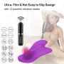 2 in 1 Remote Control Mini Wearable Clitoral Stimulation Vibrating Panties Bullet Vibrator, Rechargeable Waterproof Silicone Vagina Clit Stimulators Massager, Adult Sex Toys for Women and Couples