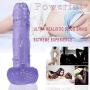 Safety Material Female Massager , Perfect Size Soft Stick PVC Realistic Toy - Realistic Toys Womens Beginner for Travel Gift Perfect Flexible | PVC Stick | Length: 11 In | Diameter: 2.55in