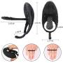 Massage Delay Ring for Men, Silicone Sexy Toystory for Se x Man Lǒck Ring Strong Vibration Adullt Toys for Male Masturbers Toys for Men with Wireless Remote Control Tshirt