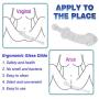 USUNO 9.4 Ergonomic Upscale Crystal Spiral Glass Stick with Handle - Dildo - Presure Sex Toy for Women.