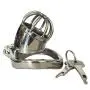 1.75&quot Sliver Stainless Steel Ma-le Birdcage Belt
