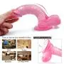 Bfucky Soft Toys Slim Beginners 7.48 Inch Transparent Jelly Toys for Gay Women Bfucky Bfucky Soft Toys Slim Beginners 7.48 Inch Transparent Jelly Toys for Gay Women Bfucky