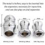 High Quality Space Aluminum Alloy Fetish Anal Plug Anal Personality Massager Anal Sex Toys for Experienced Users and Beginners（Small）