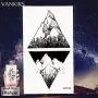 12 Pieces/Lot Geometry Triangle Mountain Temporary Tattoo Sticker Cover Women Body Arm Art Drawing Waterproof Fake Black Sea Weave Tatoos Custom 10x6CM 12 Pieces/Lot Geometry Triangle Mountain Temporary Tattoo Sticker Cover Women Body Arm Art Drawing Waterproof Fake Black Sea Weave Tatoos Custom 10x6CM