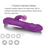 Heating Rabbit Clitoral Vibrator,G Spot Clit Vibrating Dildo Vibrators for Women with Thrusting & Vibration,Waterproof Clitoral G Spotter Stimulator Toys,Adult Sex Toys for Women and Couples