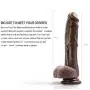 Beauty Molly Superior 8 Inch Realistic Dildo With Suction Cup anal sex toys, 11.8 Ounce