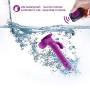 Hismith Rotating Rabbit Vibrator, Mulit-Speed Thrusting Didlo with Powerful Suction Cup, Rechargeable G Spot Dildo Vibrator with Remote Control,Vibe Sex Toys for Couples (Rotating Dildo Vibartor)