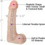 Blush Stiff and Supple X5 Cock with Flexible Spine, 7 Inch, Natural Flesh Blush Stiff and Supple X5 Cock with Flexible Spine, 7 Inch, Natural Flesh