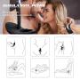 Vibrating for Pump-Massàger Ring Dual G Spotter, Full Silicone Clock Ring for Men Delay Ring Six Toys for Men Suckìng or Couple Waterproof T-shirt