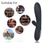 SVAKOM Powerful Ultra-long Battery Intelligent G-spot Large Rechargeable Rabbit Vibrator. (Lucas-Black)