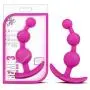 Flexible Three Bead Anal Butt Plug - Platinum Silicone Buttplug - Sex Toy for Women - Sex Toy for Men (Fuchsia) Flexible Three Bead Anal Butt Plug - Platinum Silicone Buttplug - Sex Toy for Women - Sex Toy for Men (Fuchsia)