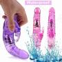 genbz Rabbit Dildo Vibrator 30 Speed Dual Vibrator Sex Toy for Woman Adult Sex Toy Sex Products Vibrators for Women(Red,Welcome)