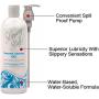 Slippery Stuff Gel, Water Based Personal Lubricant, 16 oz. Bottle with Pump