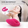 Clitoral G-spot Couples Vibrator - Adorime Wireless Anal Clitoris Stimulator, Waterproof Vaginal Massager with 10 Powerful Vibrating Modes, Rechargeable Adult Sex Toys for Women Masturbation(Pink)