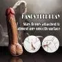 8.3 Realistic Dildo Dual-Layer Liquid Silicone Dildo with Strong Suction Cup,Oixgirl Lifelike Penis Sex Toy Flexible G Spot Dildo with Curved Shaft and Balls 8.3 Realistic Dildo Dual-Layer Liquid Silicone Dildo with Strong Suction Cup,Oixgirl Lifelike Penis Sex Toy Flexible G Spot Dildo with Curved Shaft and Balls