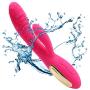 Soft Stick Waterproof Wireless vibrator, 10 Kinds of Vibration Mode but Very Quiet, Memory Function, USB Charging Design can Match Any Socket is Simple and Convenient