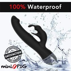 miniPIG 7x &quotinnovative" Premium Multi-speed Wand Hand-held Electric Love Wand, Wireless, Powerful, for Muscle Relaxation, Sensation and Recovery, Water Proof, Top Quality Silicone