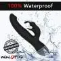 miniPIG 7x &quotinnovative&quot Premium Multi-speed Wand Hand-held Electric Love Wand, Wireless, Powerful, for Muscle Relaxation, Sensation and Recovery, Water Proof, Top Quality Silicone