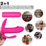 Butterfly G-Spot Vibrator Waterproof Dildo Adult Sex Toy Masturbation, Wearable USB Rechargeable Vibrating Massager Safe Silicone Clitoris Stimulator, Vagina Massager for Women, Couples