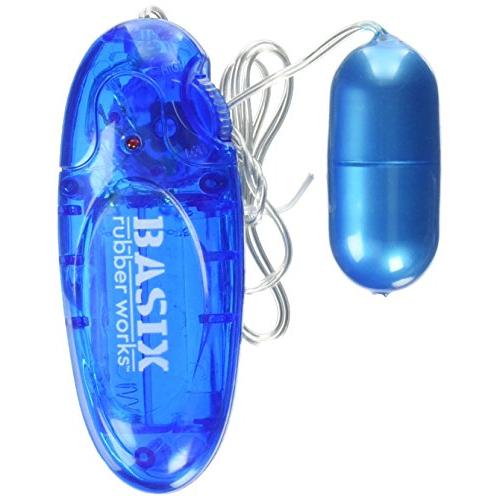Basix Rubber Works Jelly Egg, Blue