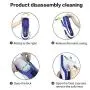 Urnight Male Masturbator Cup Electric Adult Sex Toys for Men Vibration Masturbation Simulated Vagina - 10 Frequency 10 Speed