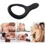 LEVETT Flexible Silicone Cock Rings, Penis Enlarger Stronger and Harder Erection to Prolonging Climax Sex Toys for Men (Flexible size)