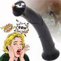 Lfcmf 16.1 inches Inch Bring Your Fantasies to Life with a Stick That Feels and Even Performs Like a Real Massager (Color : Black)