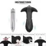 PHANXY 3 in 1 Vibrating Anal Butt Plug Kit with 7 Speed Bullet Vibrator Premium Anal Plug Trainer Kit Anal Sex Toy for Men Or Women Solo and Couple Fun PHANXY 3 in 1 Vibrating Anal Butt Plug Kit with 7 Speed Bullet Vibrator Premium Anal Plug Trainer Kit Anal Sex Toy for Men Or Women Solo and Couple Fun