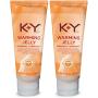 K-Y Warming Jelly Personal Lube- Personal Lubricant Safe to Use with Latex Condoms, Devices, Sex Toys and Vibrators, 5 oz, Pack of 2