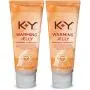 K-Y Warming Jelly Personal Lube- Personal Lubricant Safe to Use with Latex Condoms, Devices, Sex Toys and Vibrators, 5 oz, Pack of 2