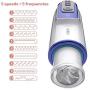 LSANNUY Relax Massage Wand Aircräft Cup Intelligent Oral Suck Machine Vibräting Pleasure Toy Mästurbator for Man with Woman Moan T-Shirt ABS+Soft Silicone Silicone Pleasure Toy